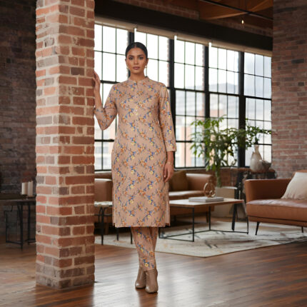 2 Pieces Unstitched  Digital Print Suit LD 823
