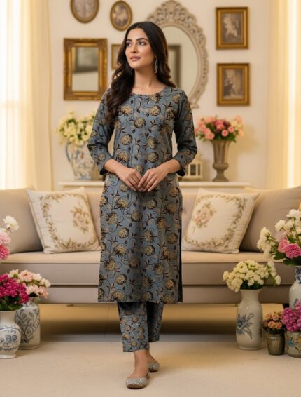 2 Pieces Unstitched  Digital Print Suit LD 830