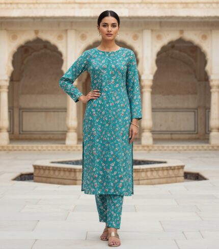 2 Pieces Unstitched  Digital Print Suit LD 849