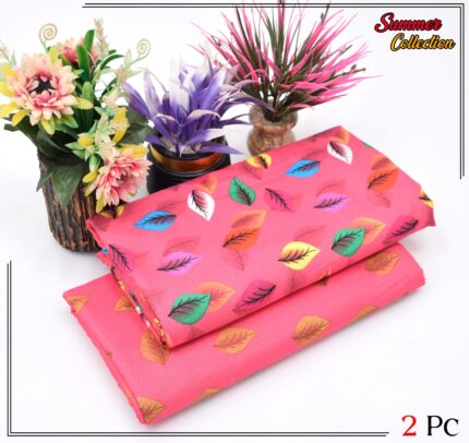 2 Pieces Unstitched  Digital Print Suit LD 860
