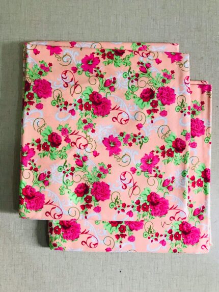 2 Pieces Unstitched  Digital Print Suit LD 832