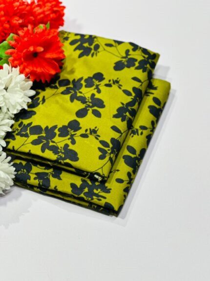 2 Pieces Unstitched  Digital Print Suit LD 843