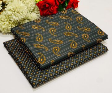 2 Pieces Unstitched  Digital Print Suit LD 866