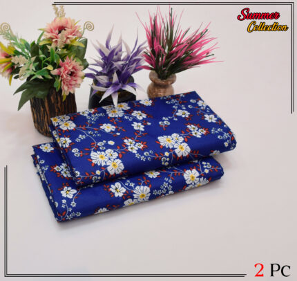 2 Pieces Unstitched  Digital Print Suit LD 881