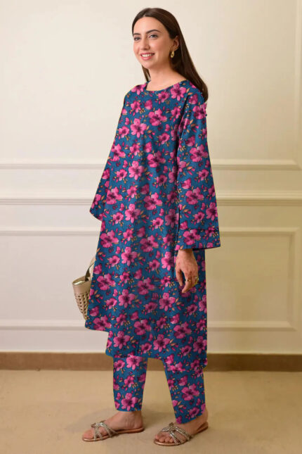 2 Pieces Pure Lawn Unstitched SS 734