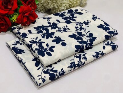 2 Pieces Unstitched  Digital Print Suit LD 867
