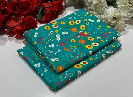 2 Pieces Unstitched  Digital Print Suit LD 169