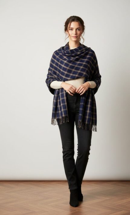 Women's Wool Shawl JWL 428