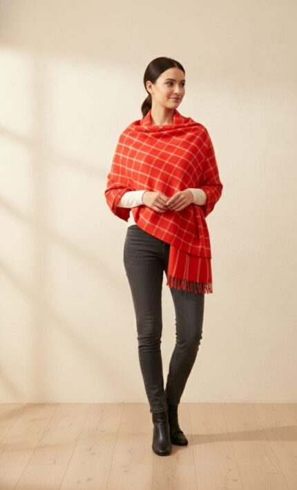 Women's Wool Shawl JWL 432