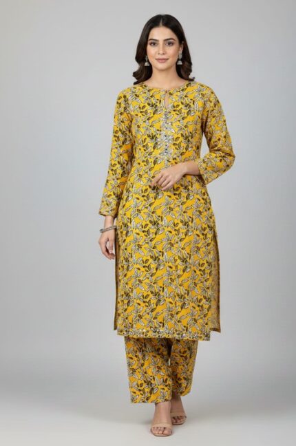 2 Pcs Unstitched Khaddar Ladies Suit 544