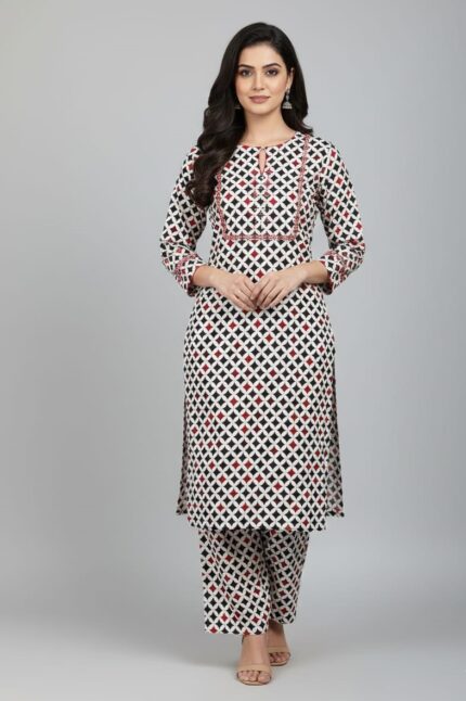 2 Pcs Unstitched Khaddar Ladies Suit 546