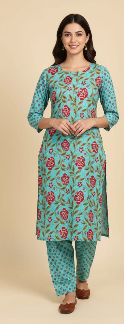 2 Pcs Unstitched Khaddar Ladies Suit 548