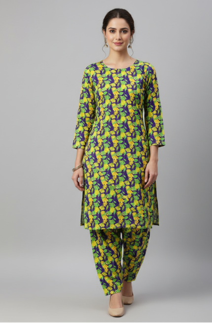 2 Pcs Unstitched Khaddar Ladies Suit 560