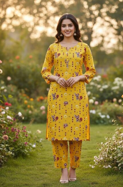 2-Pcs Unstitched Digital Print Suit SS 35