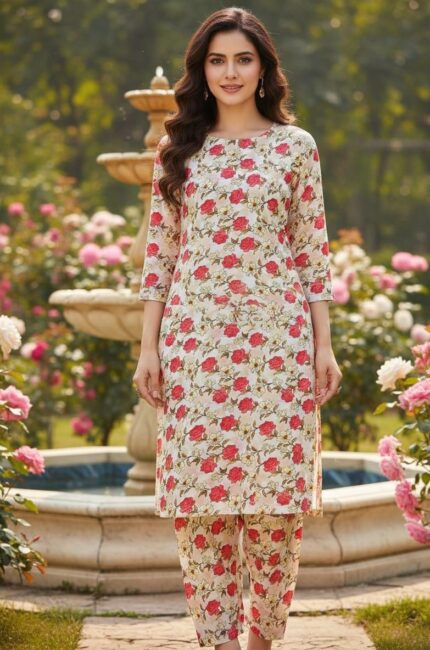 2-Pcs Unstitched Digital Print Suit SS 38