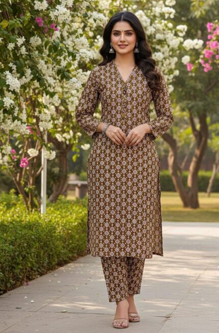 2-Pcs Unstitched Digital Print Suit SS 44